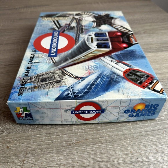On the Underground Train Rio Grande Games Board Game - 98% complete in GUC - Picture 8 of 12